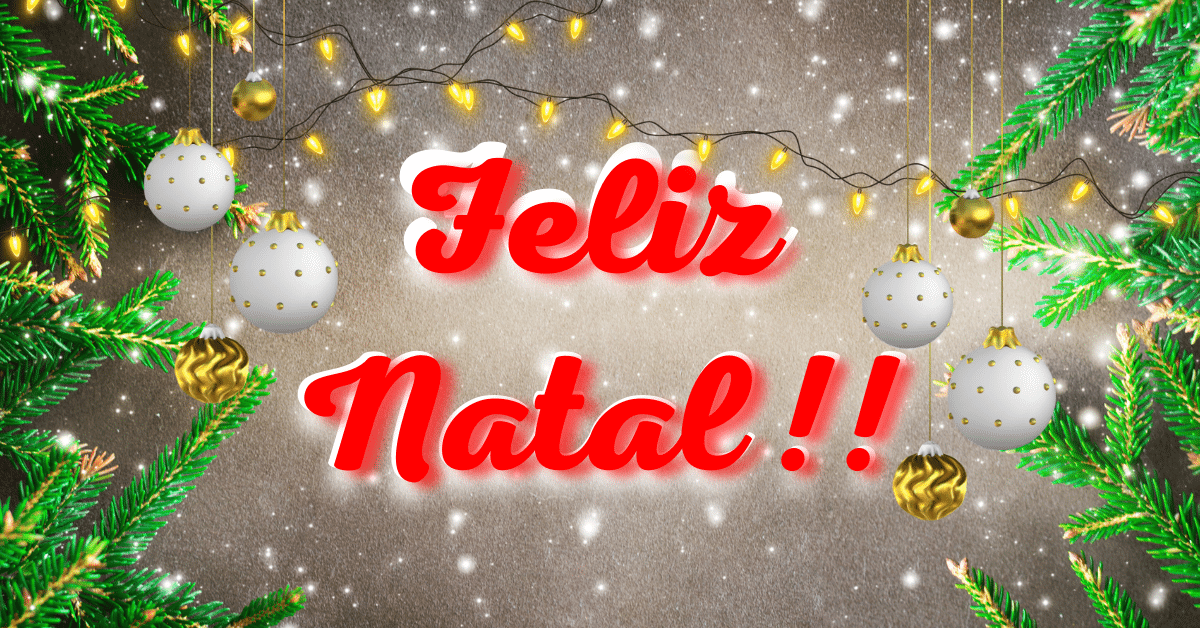 Feliz Natal com o blog Eu Amo o Natal